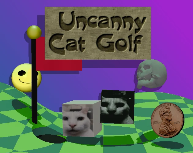 Uncanny Cat Golf